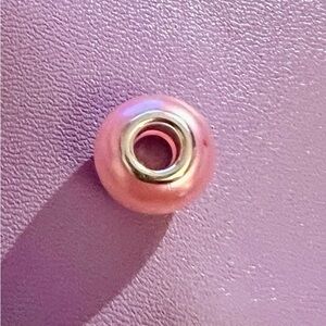 Pink Charm spacer Bead NWT